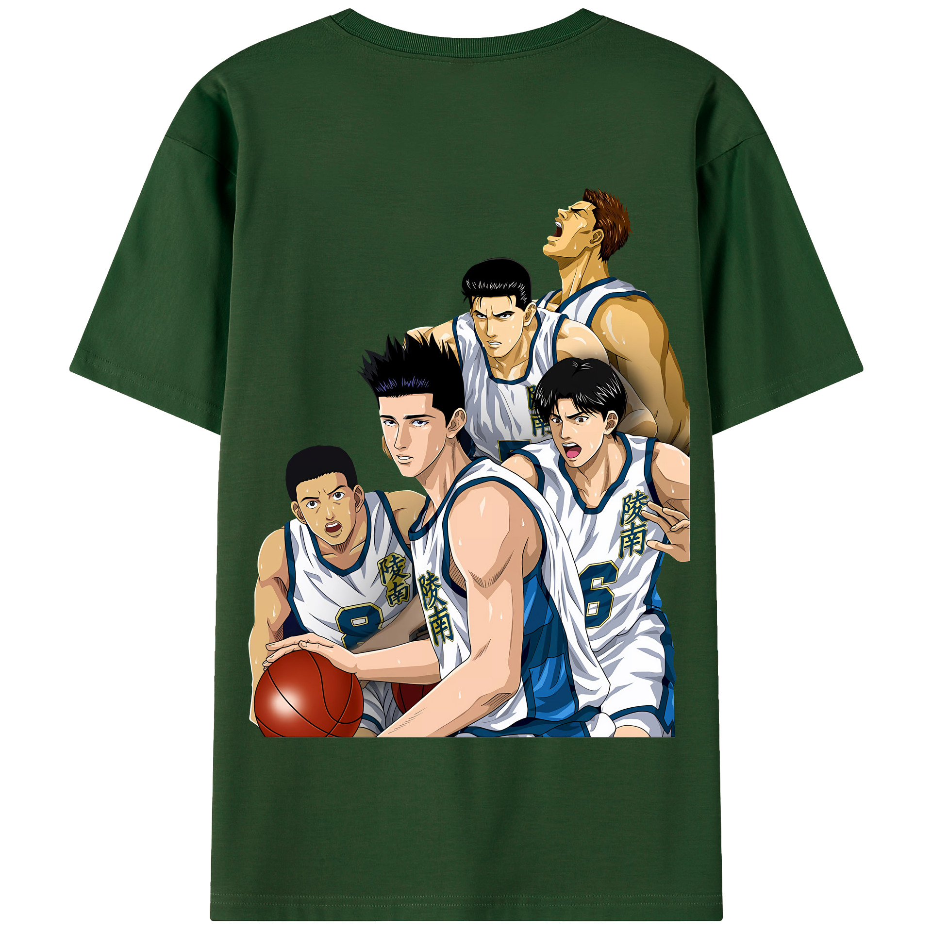 （画像用） SLAM DUNK／スラムダンク 綿100％半袖Tシャツ（背面プリント）